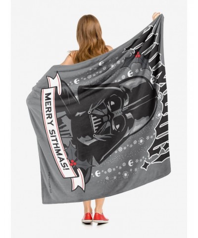 Star Wars Merry Sithmas Throw Blanket $19.17 Blankets