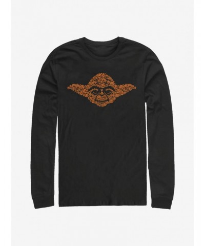 Star Wars Yoda Pumpkins Long-Sleeve T-Shirt $11.32 T-Shirts