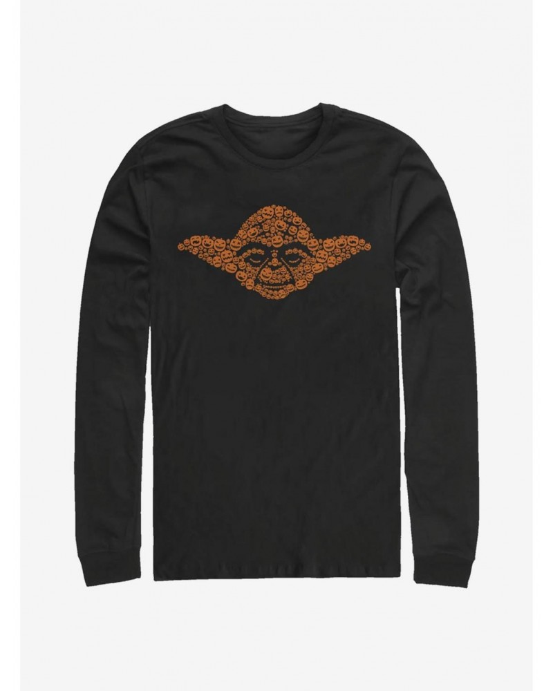 Star Wars Yoda Pumpkins Long-Sleeve T-Shirt $11.32 T-Shirts