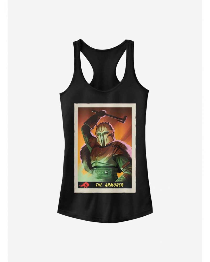 Star Wars The Mandalorian Armorer Card Girls Tank $9.56 Tanks