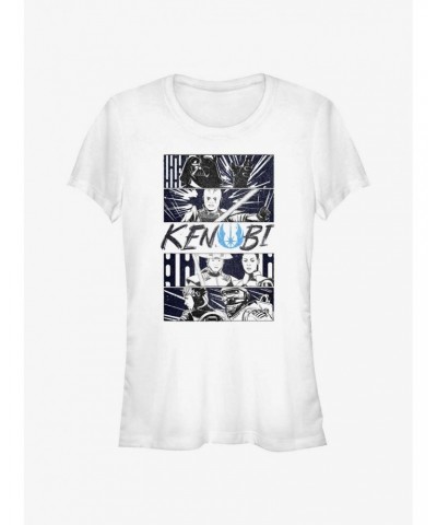 Star Wars Obi-Wan Kenobi Battle Sequence Girls T-Shirt $6.63 T-Shirts