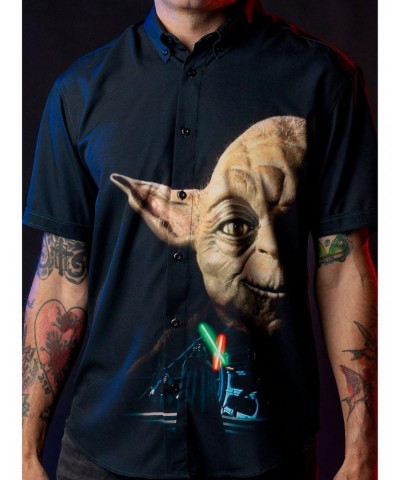 RSVLTS Star Wars Do Or Do Not KUNUFLEX Short Sleeve Shirt $27.65 Shirts