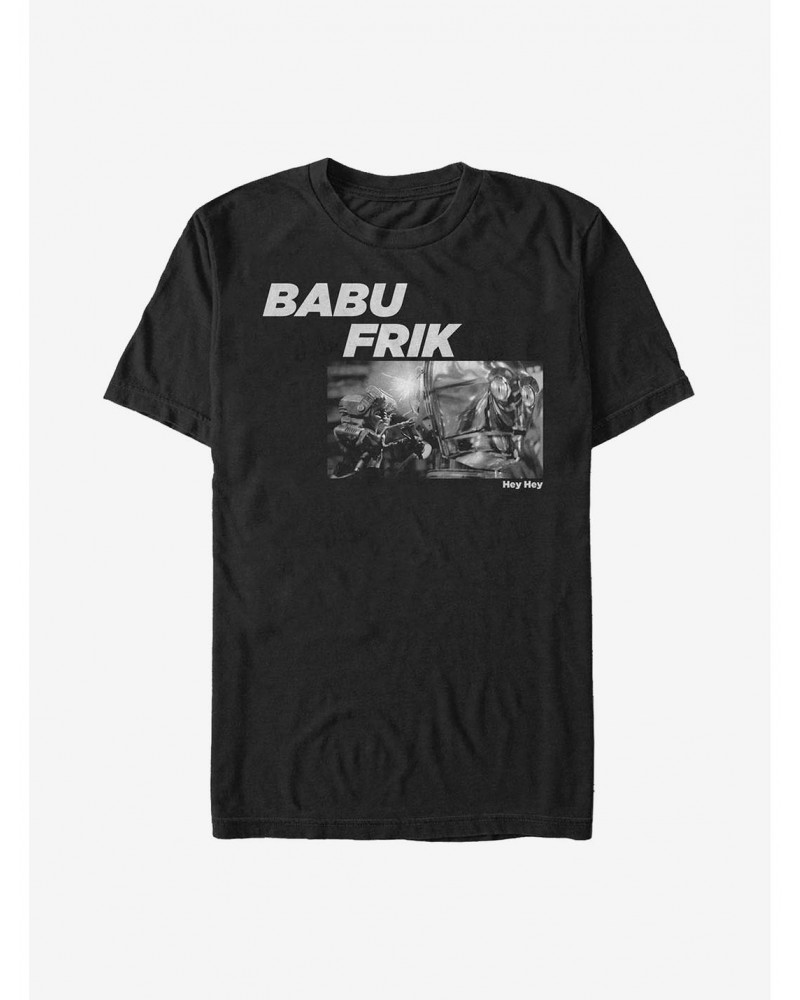 Star Wars: The Rise Of Skywalker Babu Frik T-Shirt $7.77 T-Shirts