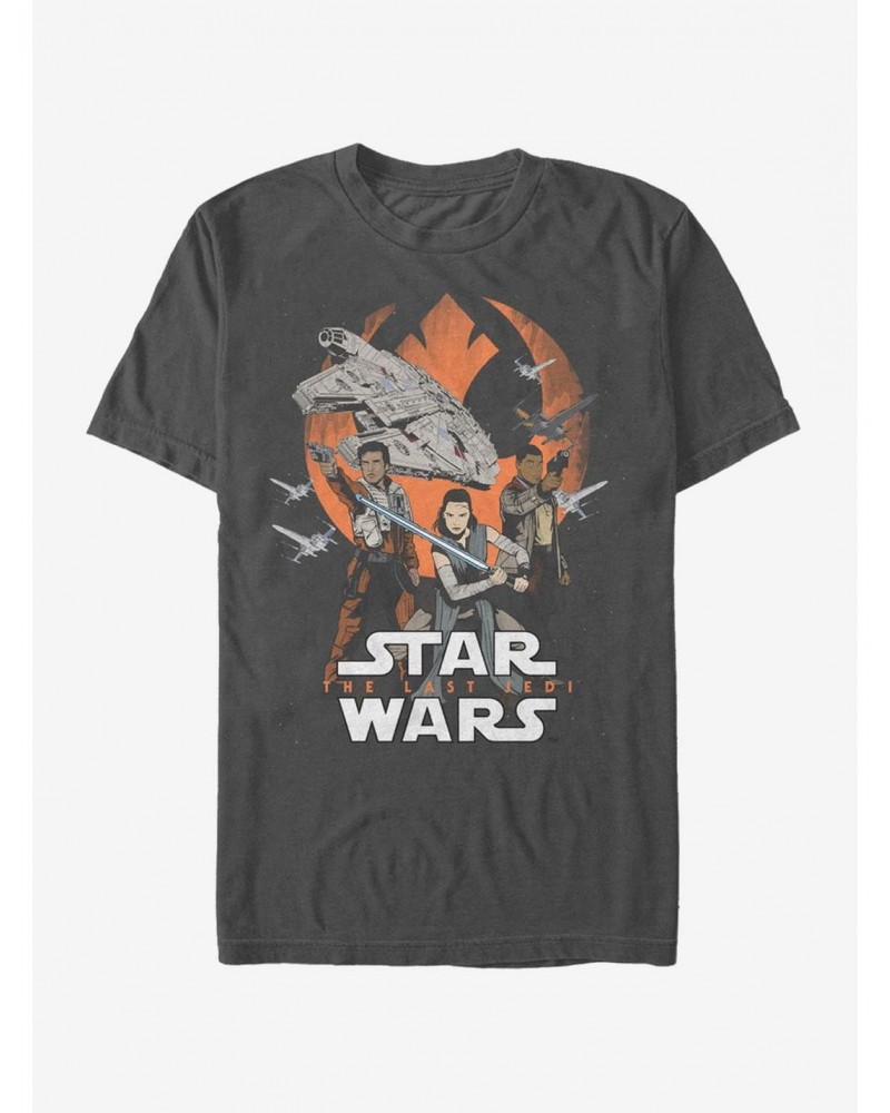 Star Wars Rebel Trio T-Shirt $4.97 T-Shirts