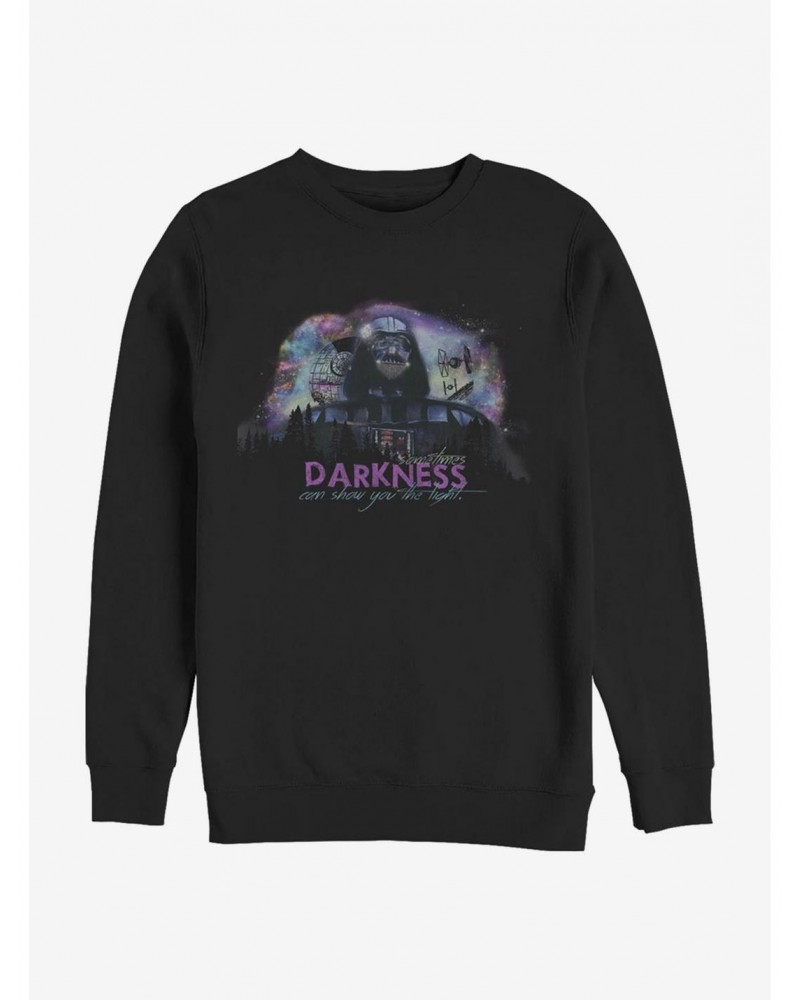 Star Wars Darkness Cosmic Dust Crew Sweatshirt $11.51 Sweatshirts