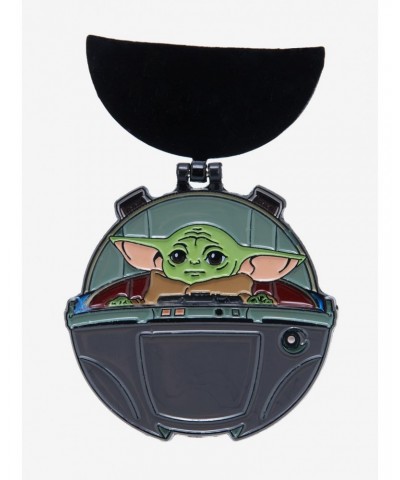 Star Wars The Mandalorian Grogu Hover Pram Enamel Pin $3.49 Pins