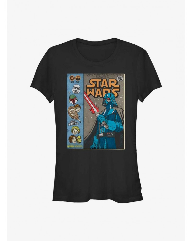 Star Wars About Face Darth Vader Girls T-Shirt $5.50 T-Shirts