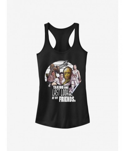 Star Wars: The Rise Of Skywalker Last Goodbye Girls Tank Top $7.77 Tops