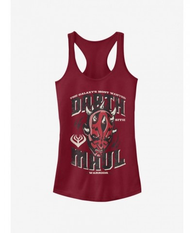 Star Wars The Clone Wars Darth Maul Girls Tank $9.36 Tanks