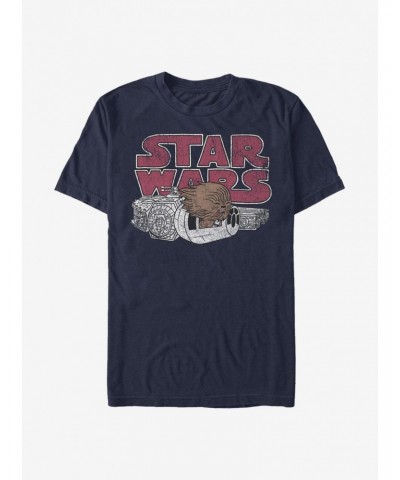 Star Wars Chewie Window T-Shirt $4.66 T-Shirts