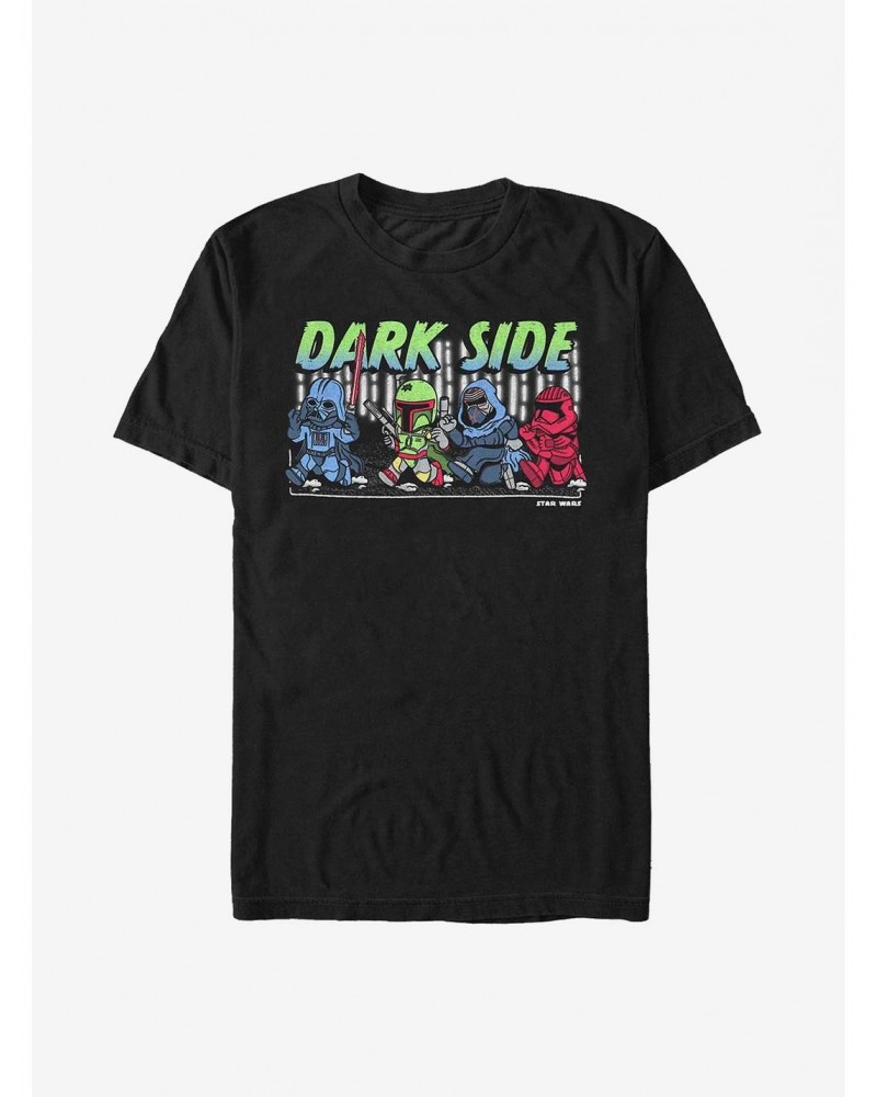 Star Wars Dark Side Chase T-Shirt $4.97 T-Shirts