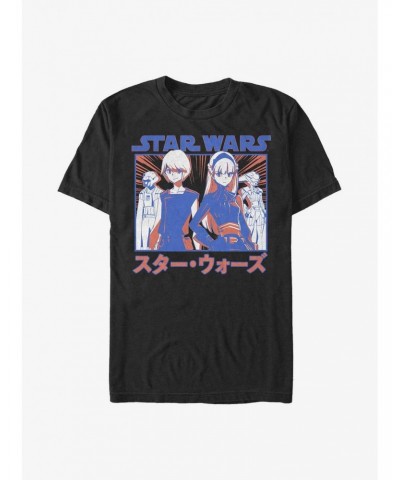 Star Wars: Visions The Twins Anime T-Shirt $6.21 T-Shirts