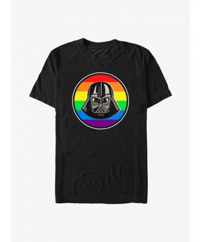 Star Wars Vader Pride Badge Pride T-Shirt $6.37 T-Shirts