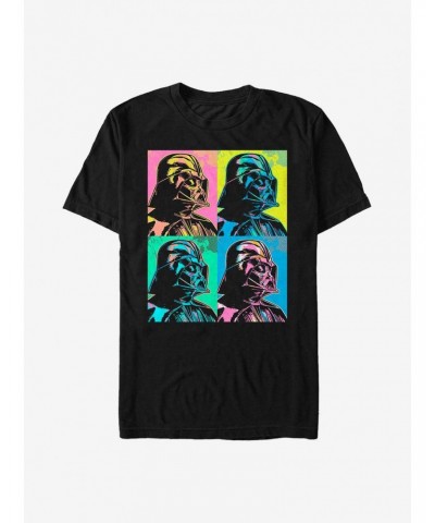 Star Wars Vader Pop Colors T-Shirt $5.59 T-Shirts