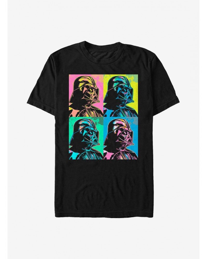 Star Wars Vader Pop Colors T-Shirt $5.59 T-Shirts