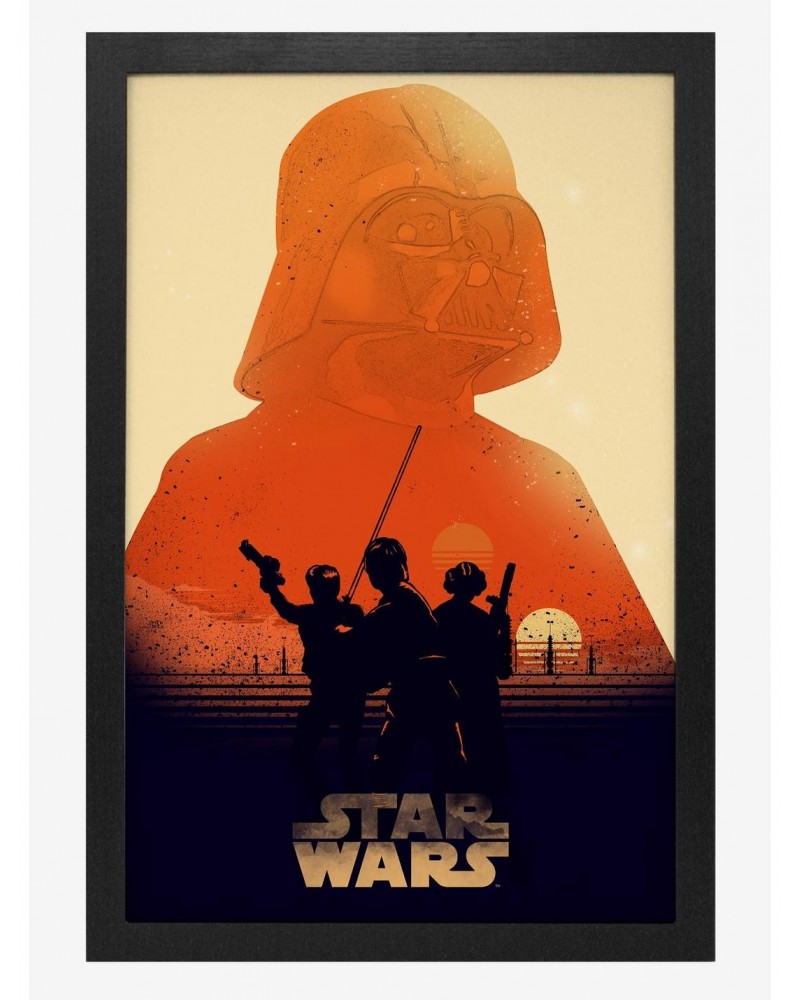 Star Wars Tatoonie Sunset Poster $12.20 Posters