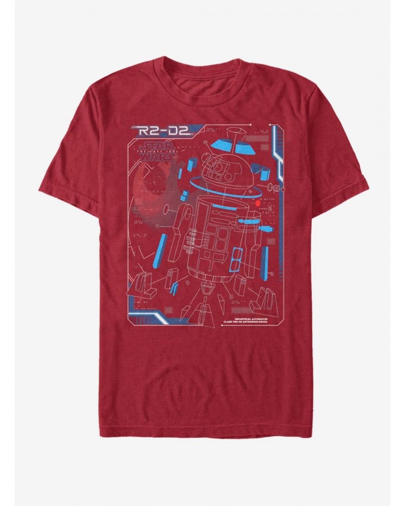 Star Wars R2-D2 Deconstruct T-Shirt $4.81 T-Shirts