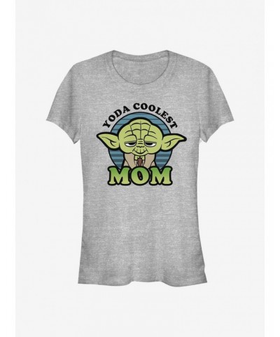 Star Wars Yoda Coolest Mom Girls T-Shirt $7.77 T-Shirts