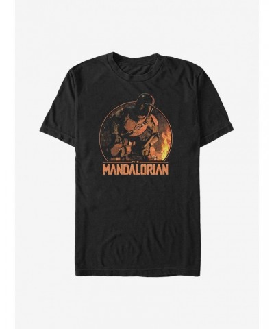 Star Wars The Mandalorian Camping Mando T-Shirt $6.37 T-Shirts