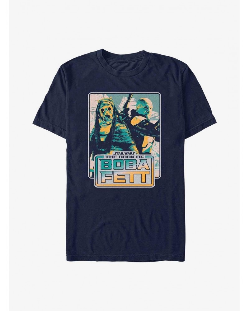 Star Wars The Book Of Boba Fett No Jabba No Wonga Nvy T $6.21 T-Shirts