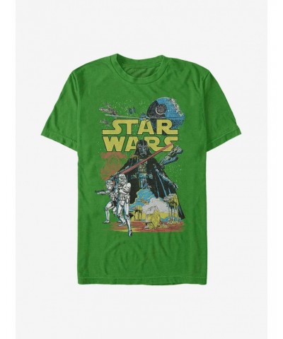 Star Wars Rebel Classic Poster T-Shirt $7.77 T-Shirts