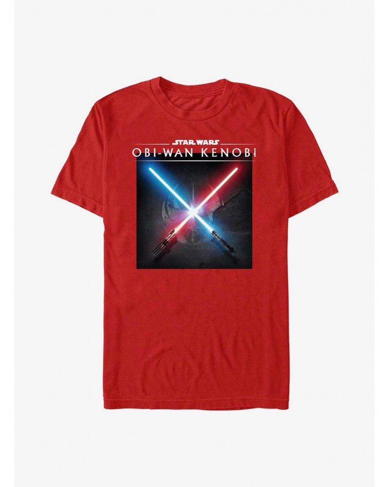 Star Wars Obi-Wan Light Saber Clash T-Shirt $4.66 T-Shirts