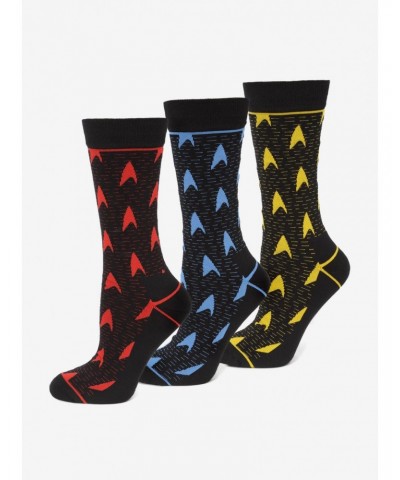 Star Wars Star Trek 3 Pair Sock Gift Set $23.61 Gift Set