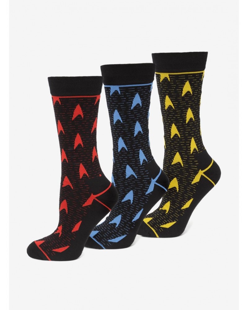 Star Wars Star Trek 3 Pair Sock Gift Set $23.61 Gift Set