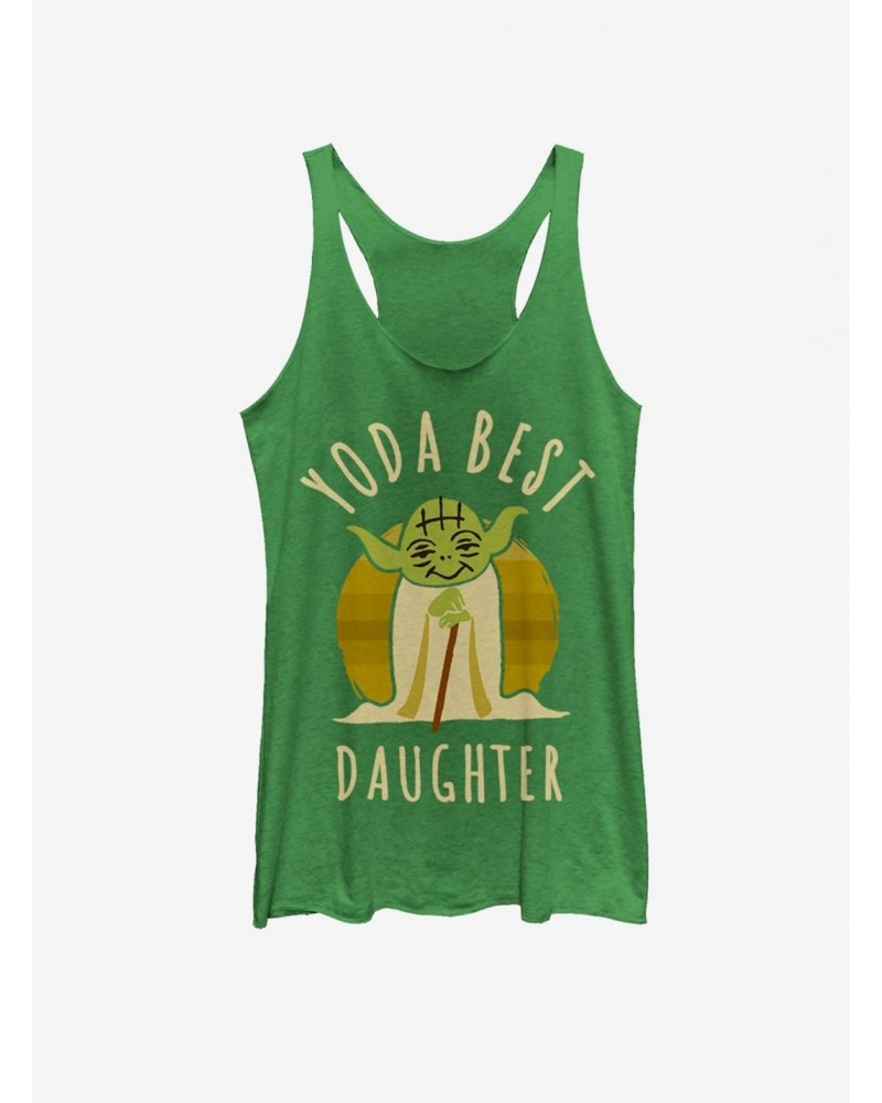 Star Wars Best Daughter Yoda Says Girls Tank $9.74 Tanks