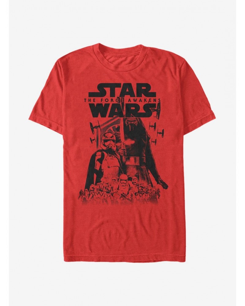 Star Wars The First Order Awakening T-Shirt $5.59 T-Shirts