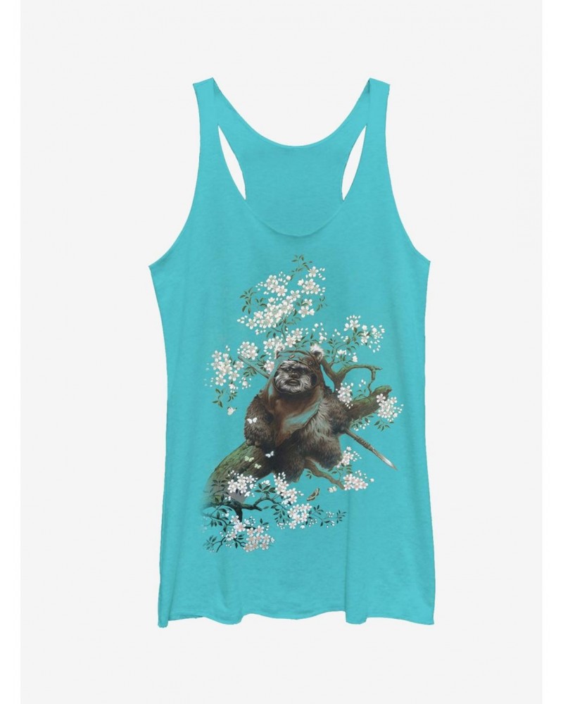 Star Wars Ewok in the Flowers Girls Tanks $7.25 Tanks