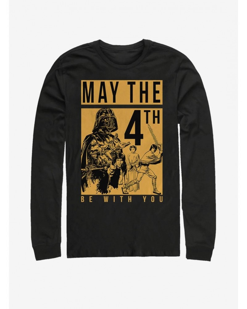 Star Wars May the Fourth Box Long-Sleeve T-Shirt $10.53 T-Shirts