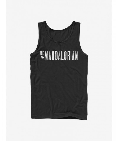 Star Wars The Mandalorian Simplistic Logo Tank $9.16 Tanks