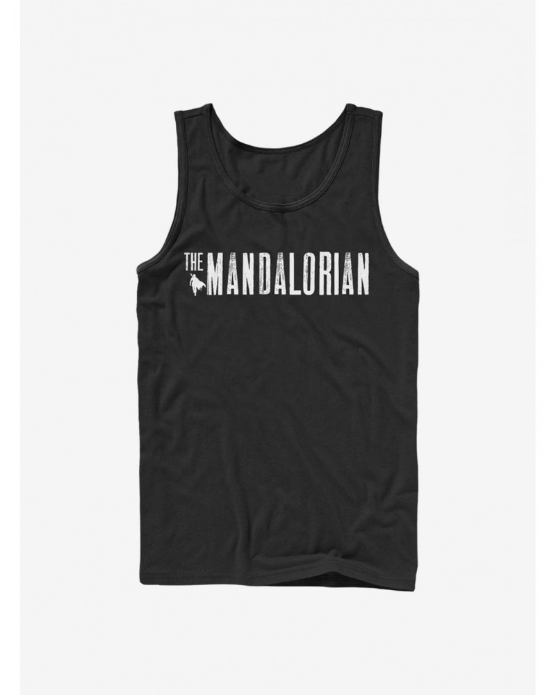 Star Wars The Mandalorian Simplistic Logo Tank $9.16 Tanks