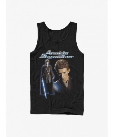 Star Wars Anakin Skywalker Lightsaber Tank Top $7.77 Tops