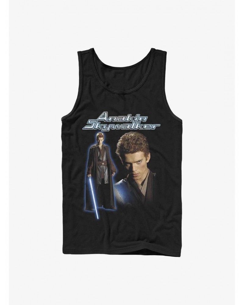 Star Wars Anakin Skywalker Lightsaber Tank Top $7.77 Tops