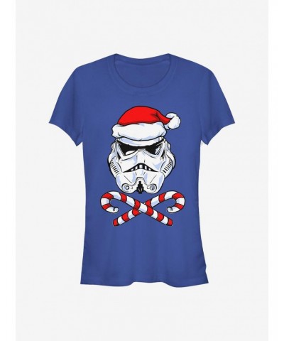 Star Wars Santa Trooper Girls T-Shirt $7.93 T-Shirts