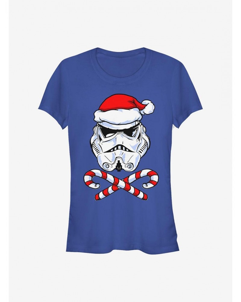 Star Wars Santa Trooper Girls T-Shirt $7.93 T-Shirts