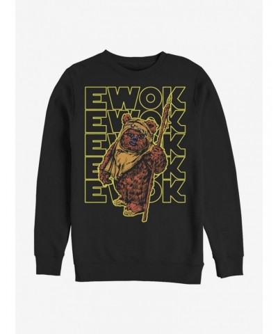 Star Wars Retro Ewok Name Sweatshirt $9.15 Sweatshirts