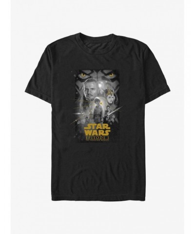 Star Wars Episode I: The Phantom Menace Poster T-Shirt $7.61 T-Shirts