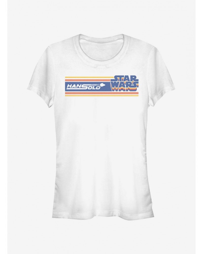 Star Wars Retro Streaks Girls T-Shirt $8.09 T-Shirts