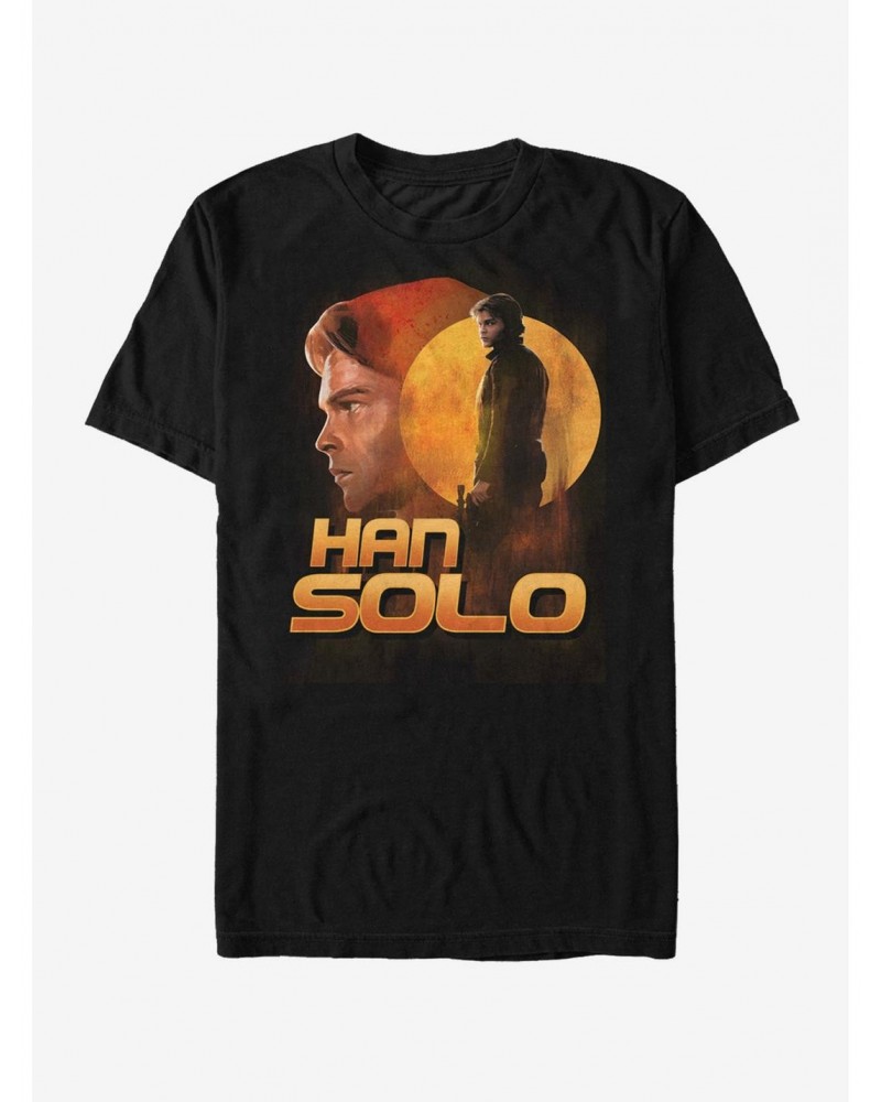 Star Wars Han Dusty Sunset T-Shirt $5.75 T-Shirts