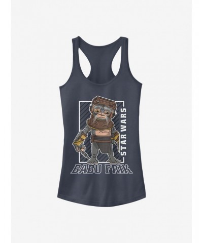 Star Wars Episode IX The Rise Of Skywalker Babu Frik Girls Tank Top $6.18 Tops