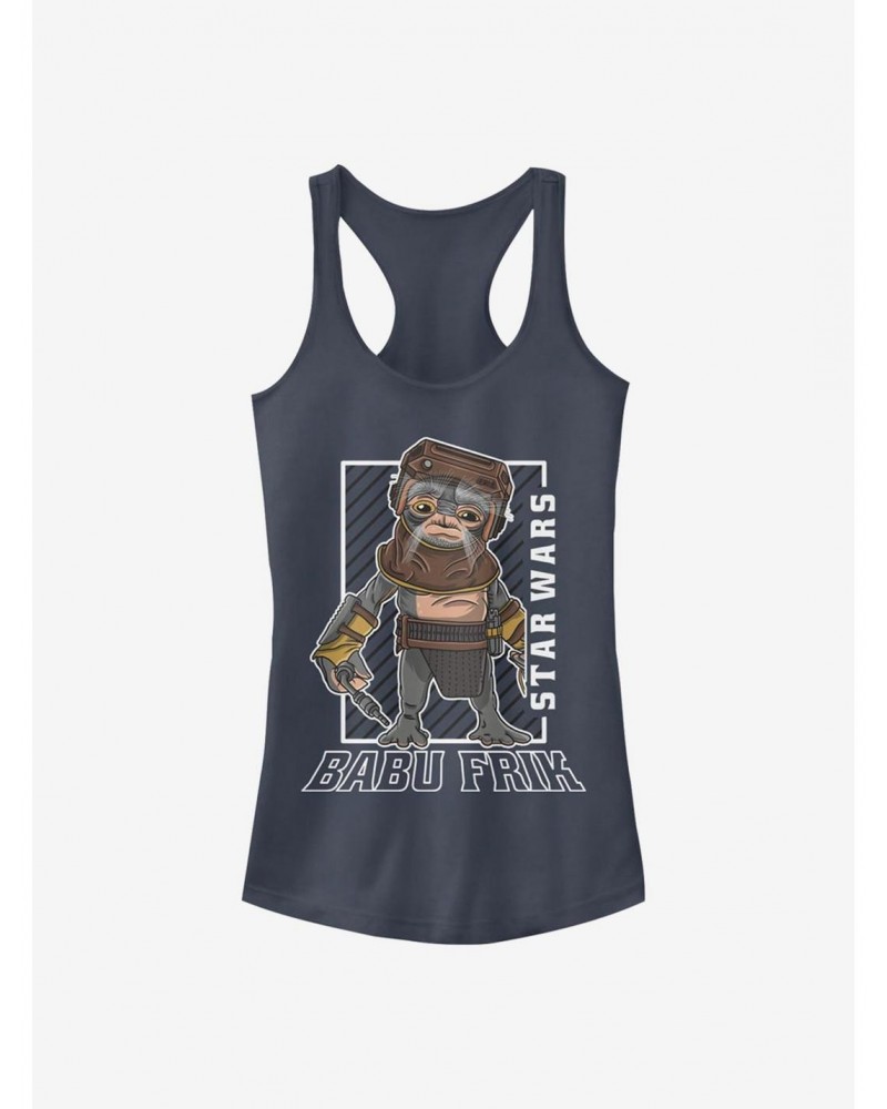 Star Wars Episode IX The Rise Of Skywalker Babu Frik Girls Tank Top $6.18 Tops