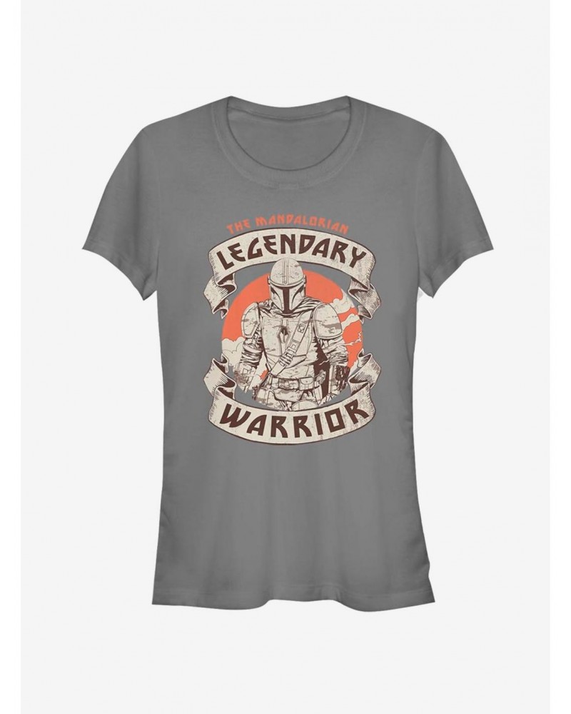 The Mandalorian Lone Hunter Girls T-Shirt $5.18 T-Shirts