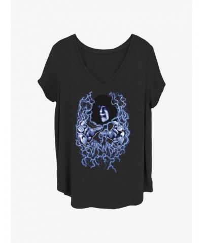 Star Wars Lord Sidious Girls T-Shirt Plus Size $11.33 T-Shirts