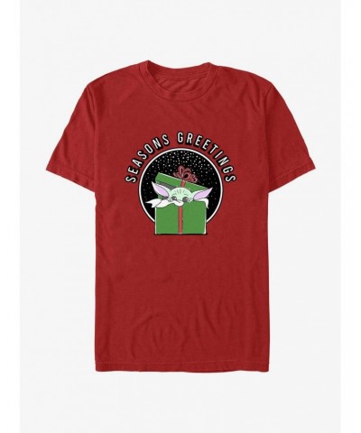 Star Wars The Mandalorian Seasons Greetings Gift T-Shirt $4.97 T-Shirts