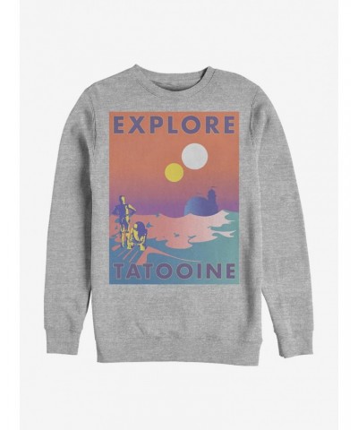 Star Wars Tatooine Traveller Crew Sweatshirt $13.28 Sweatshirts