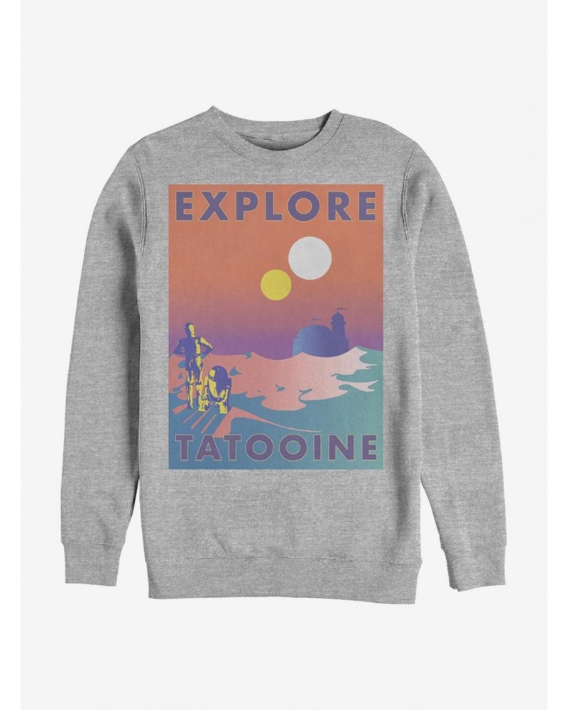 Star Wars Tatooine Traveller Crew Sweatshirt $13.28 Sweatshirts