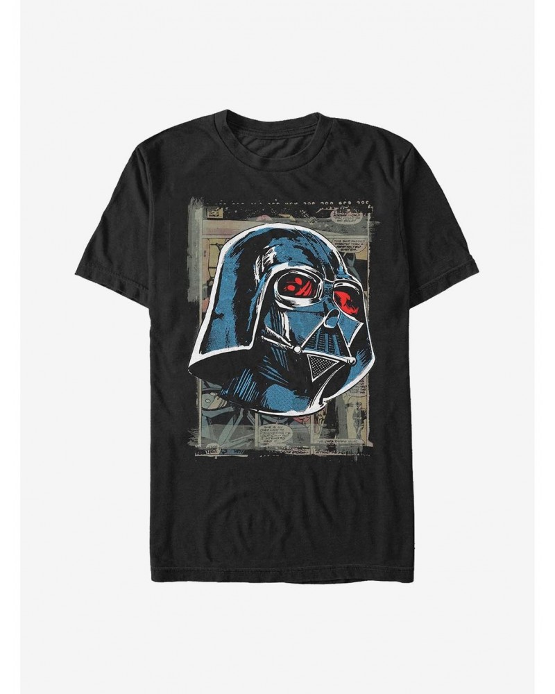 Star Wars Vader Comic Frame T-Shirt $6.52 T-Shirts